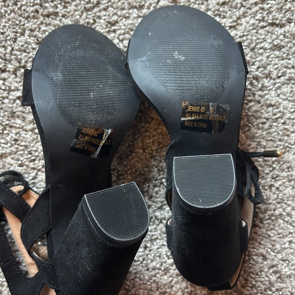 Ankle Lace-Up Heels - Picture 8 of 8